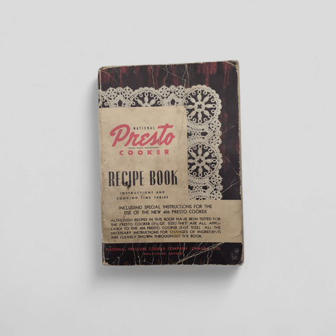 National Presto Cooker Recipe Book (1947) - Books Worth Keeping